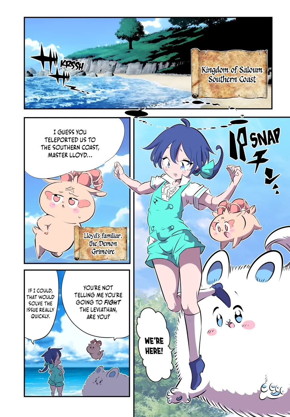 Tensei Shitara dai Nana Ouji dattanode, Kimamani Majutsu o Kiwamemasu chapter 162.5 page 4