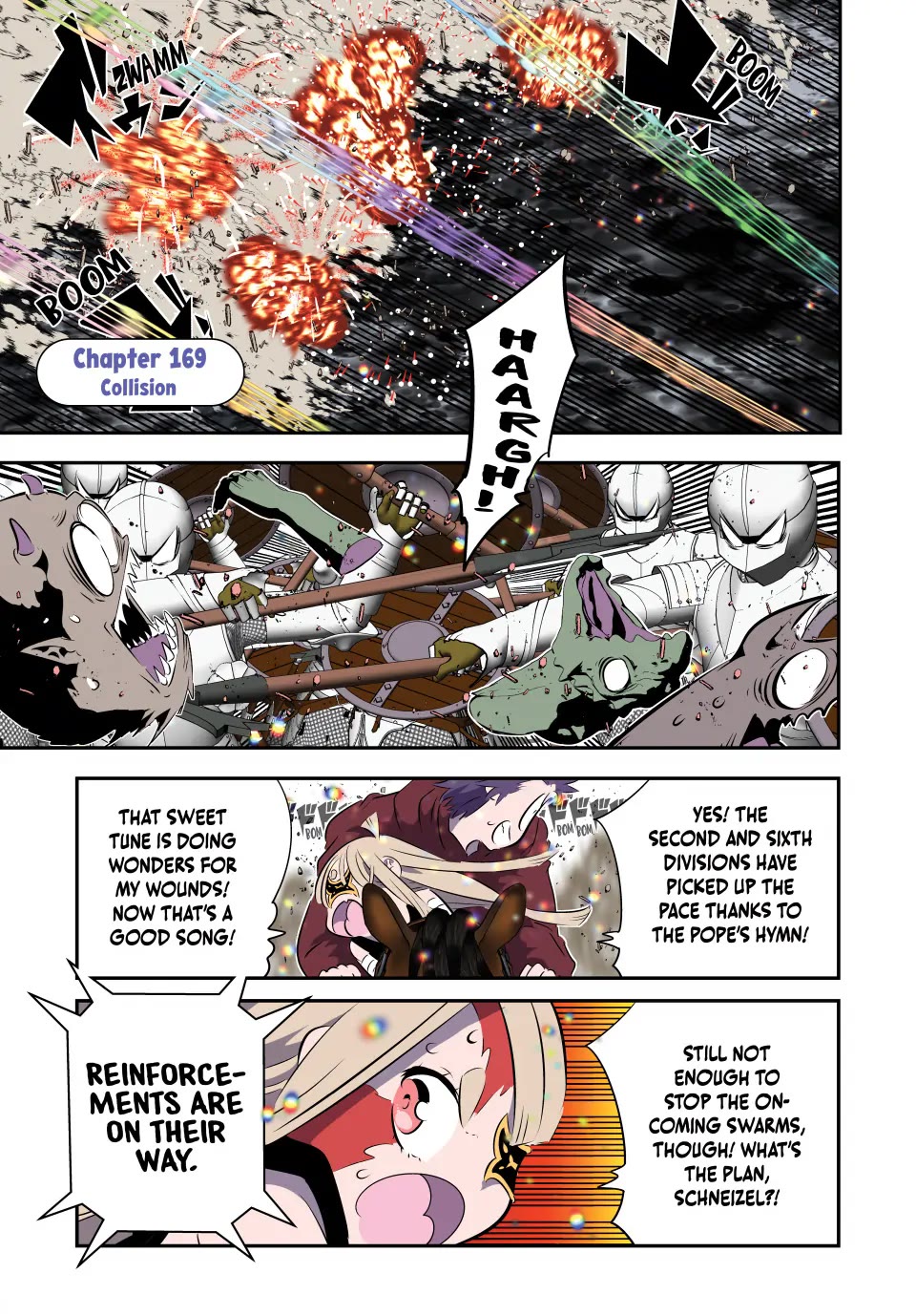 Tensei Shitara dai Nana Ouji dattanode, Kimamani Majutsu o Kiwamemasu chapter 169 page 1