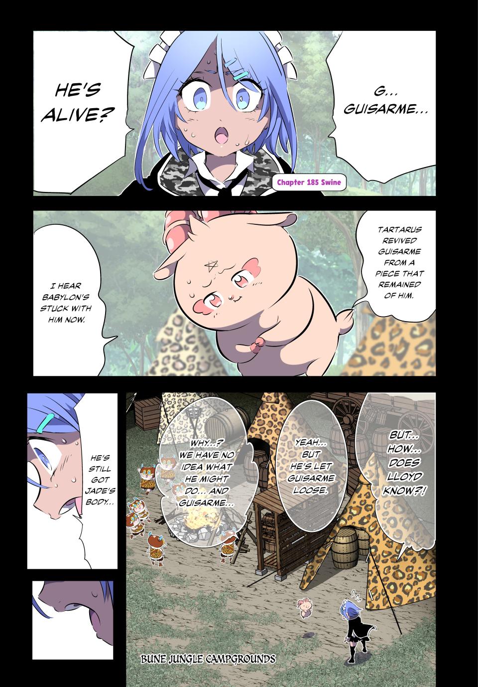 Tensei Shitara dai Nana Ouji dattanode, Kimamani Majutsu o Kiwamemasu chapter 185 page 1