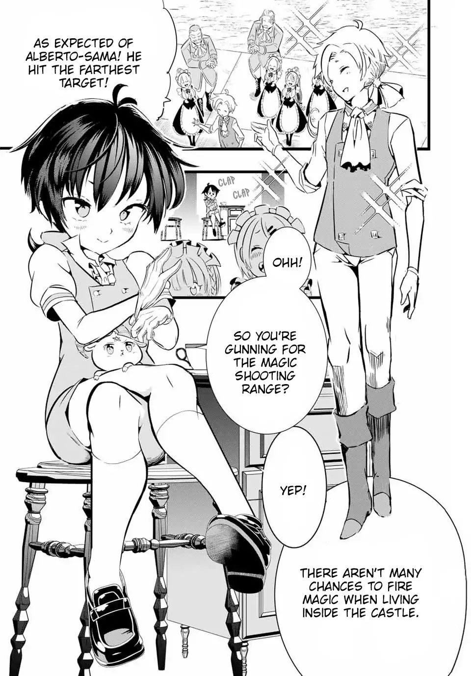 Tensei Shitara dai Nana Ouji dattanode, Kimamani Majutsu o Kiwamemasu chapter 2.1 page 12