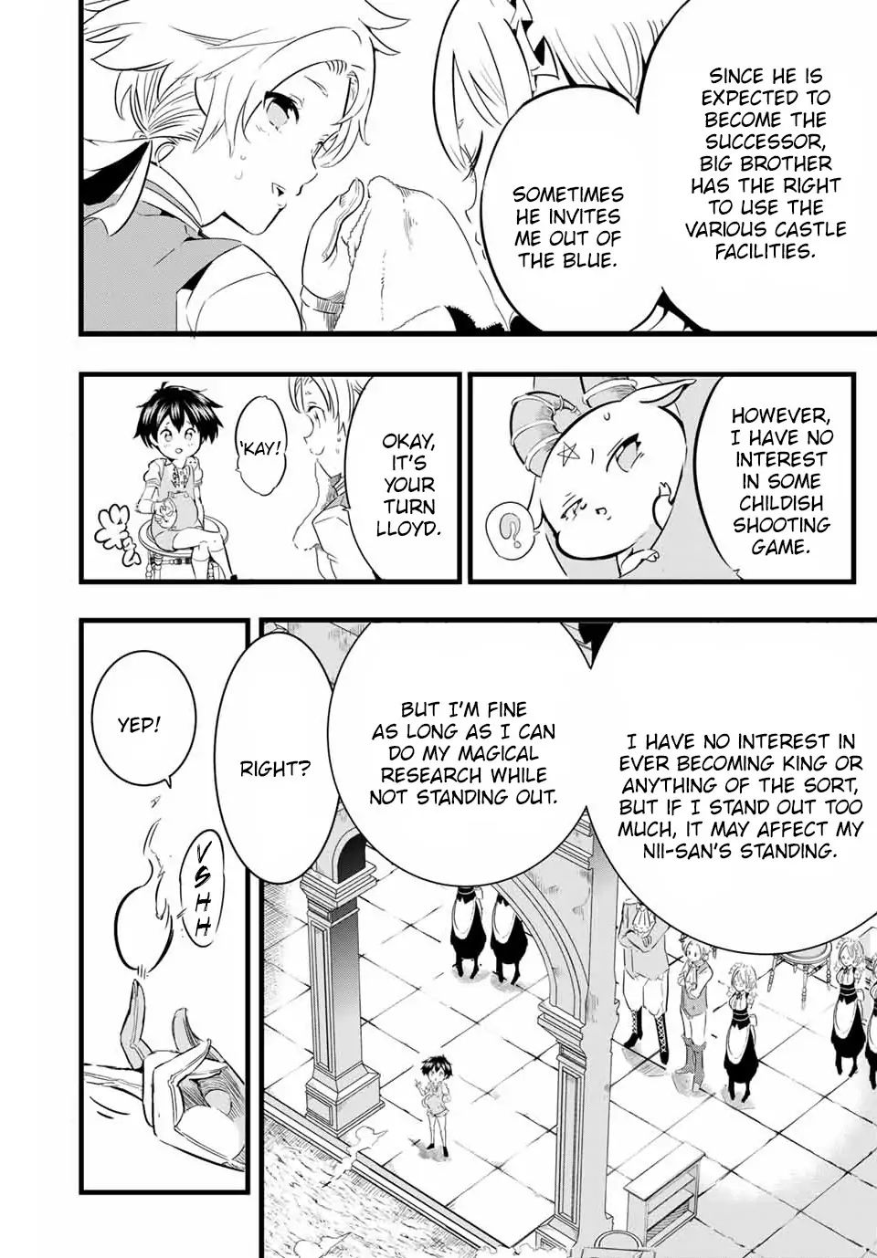 Tensei Shitara dai Nana Ouji dattanode, Kimamani Majutsu o Kiwamemasu chapter 2.1 page 13