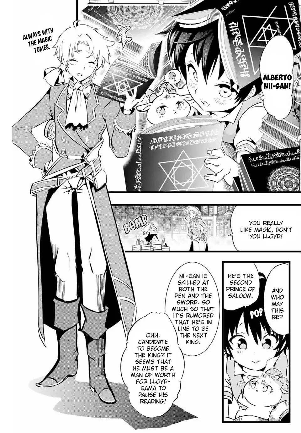 Tensei Shitara dai Nana Ouji dattanode, Kimamani Majutsu o Kiwamemasu chapter 2.1 page 9
