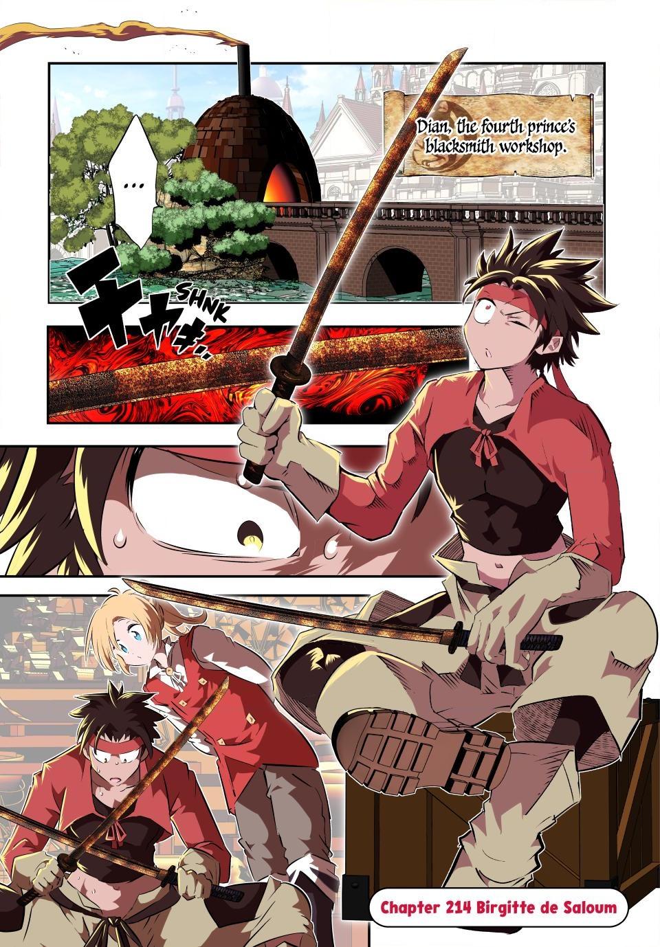 Tensei Shitara dai Nana Ouji dattanode, Kimamani Majutsu o Kiwamemasu chapter 214 page 1