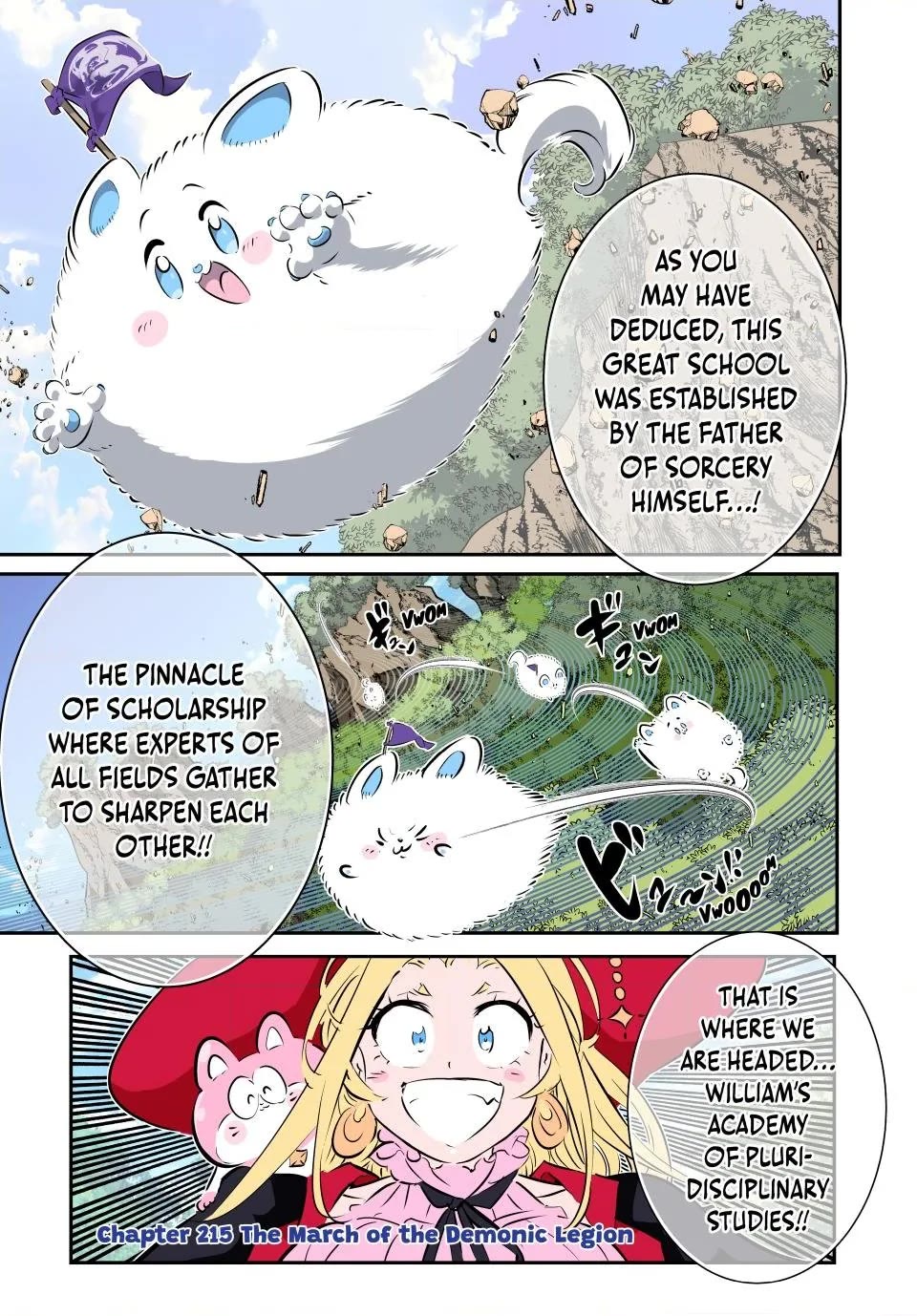 Tensei Shitara dai Nana Ouji dattanode, Kimamani Majutsu o Kiwamemasu chapter 215 page 1