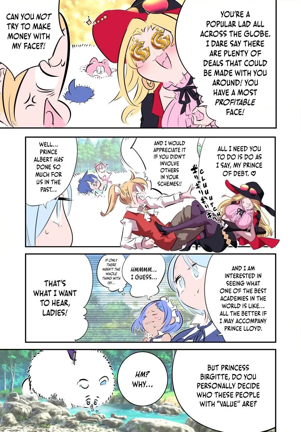 Tensei Shitara dai Nana Ouji dattanode, Kimamani Majutsu o Kiwamemasu chapter 215 page 3
