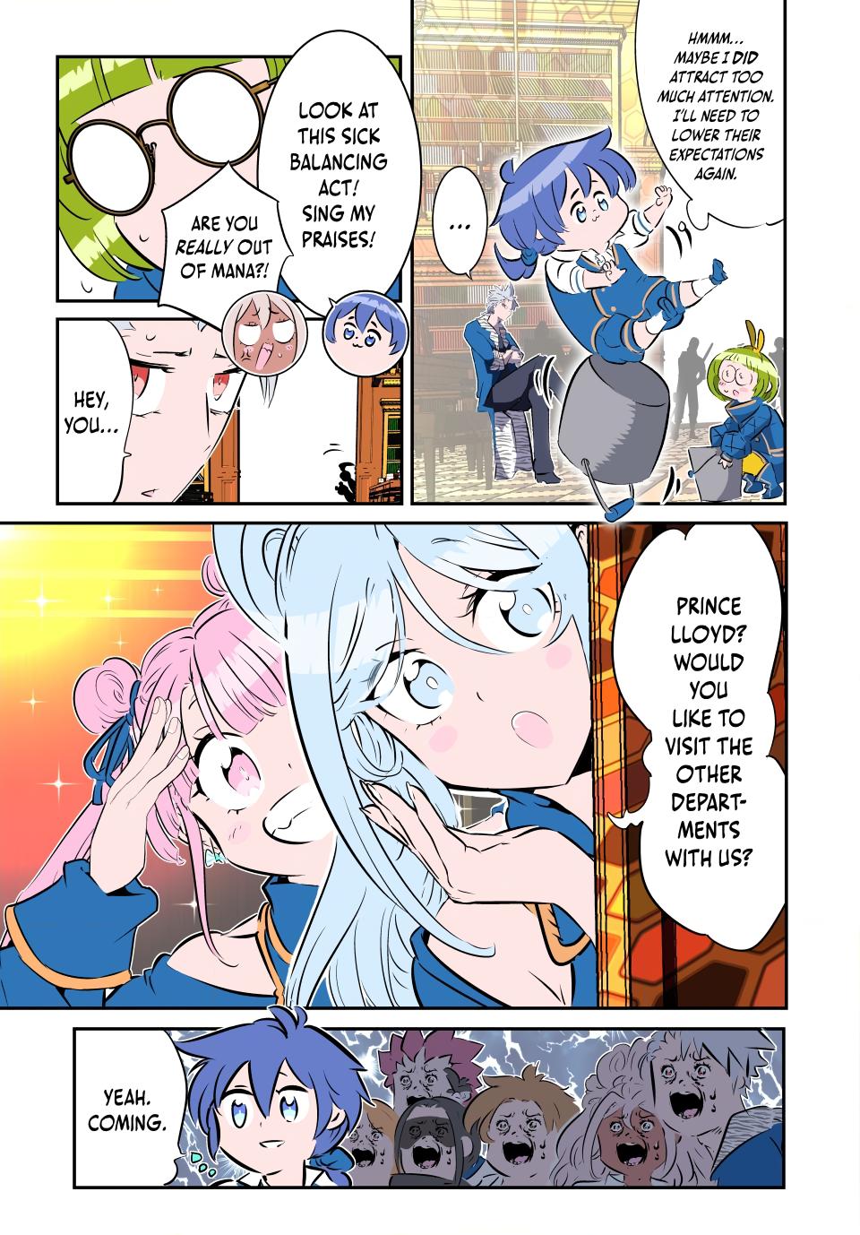 Tensei Shitara dai Nana Ouji dattanode, Kimamani Majutsu o Kiwamemasu chapter 218 page 27
