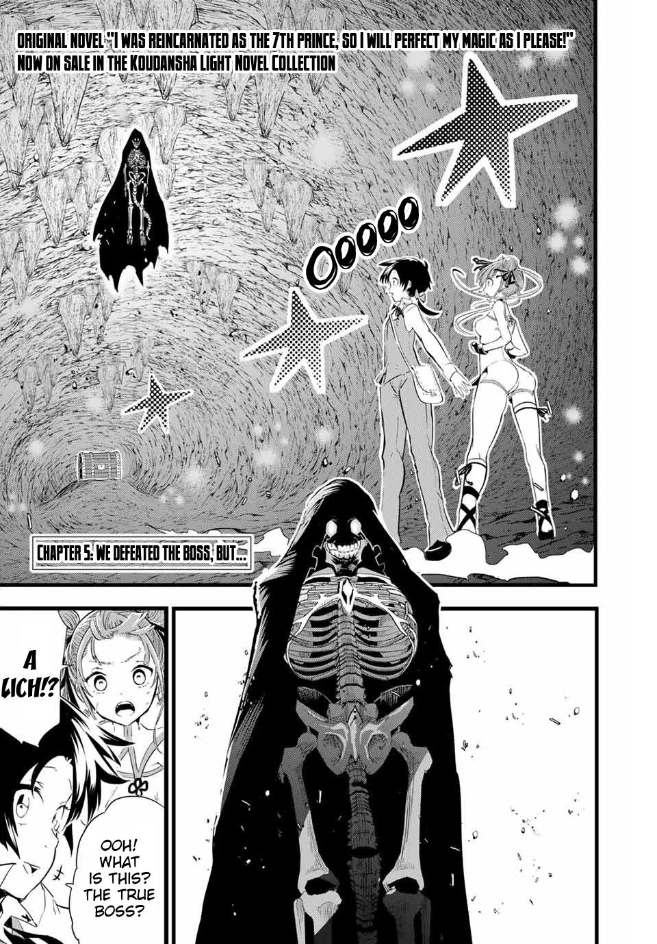 Tensei Shitara dai Nana Ouji dattanode, Kimamani Majutsu o Kiwamemasu chapter 5 page 2