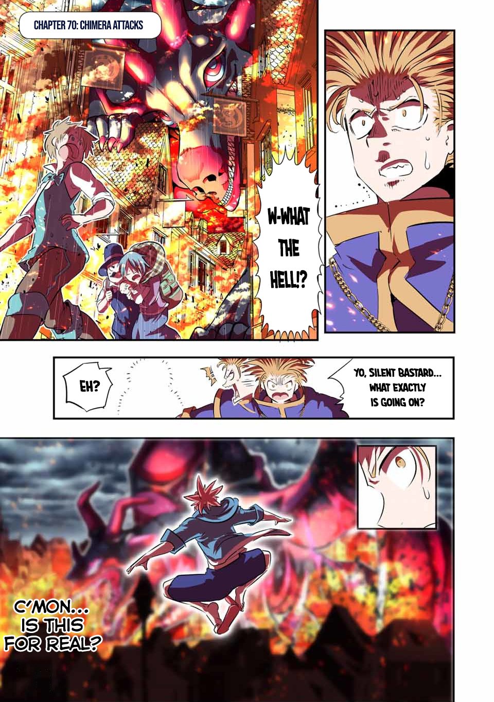 Tensei Shitara dai Nana Ouji dattanode, Kimamani Majutsu o Kiwamemasu chapter 70 page 1