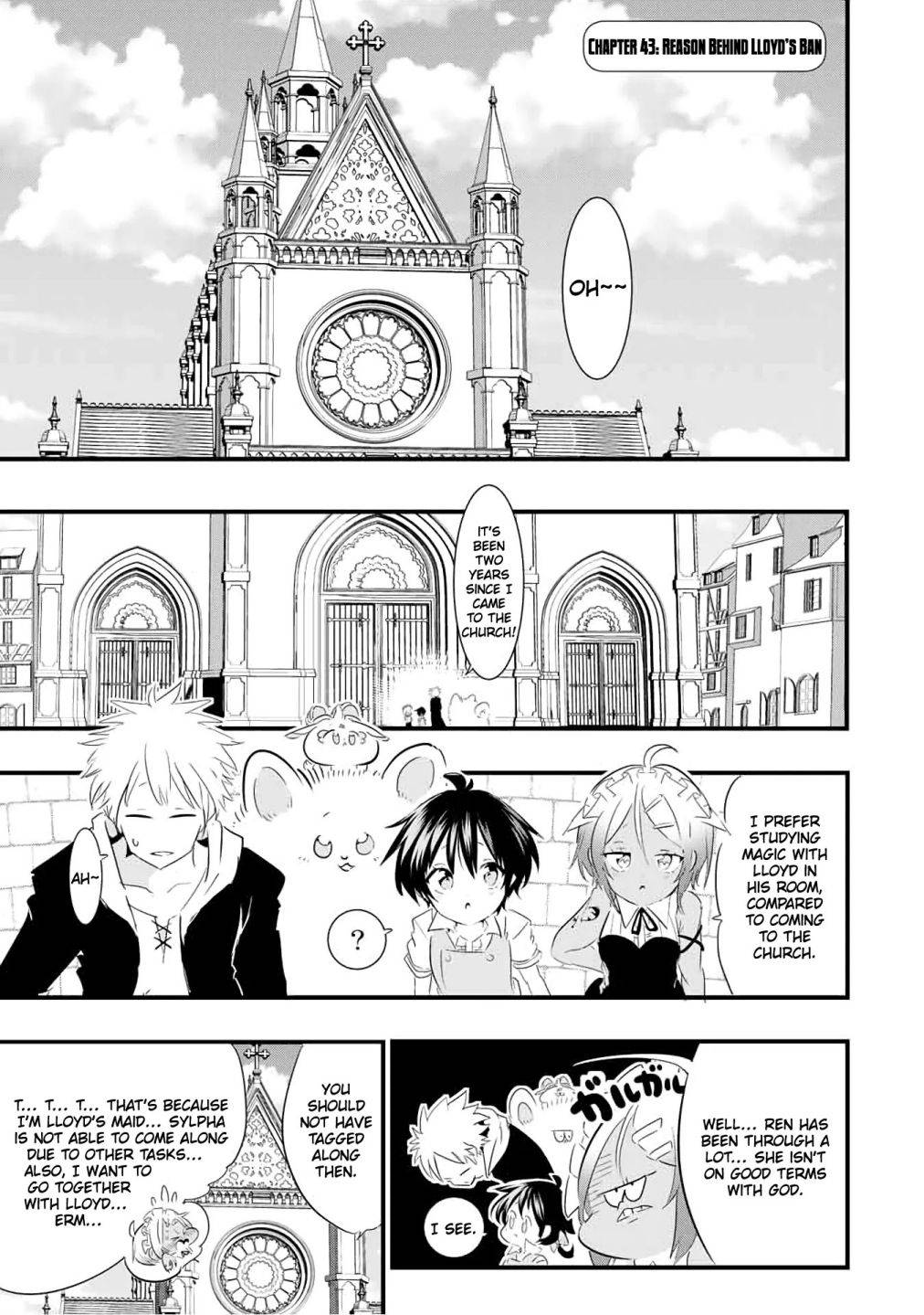 Tensei Shitara Dainana-ouji Dattanode, Kimama ni Majutsu wo Kiwamemasu chapter 43 page 1