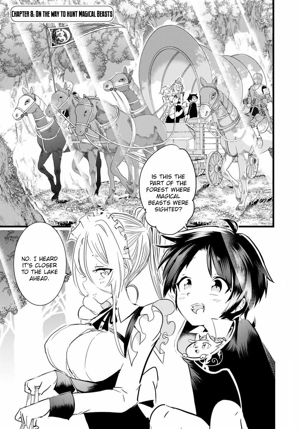 Tensei Shitara Dainana-ouji Dattanode, Kimama ni Majutsu wo Kiwamemasu chapter 8 page 2