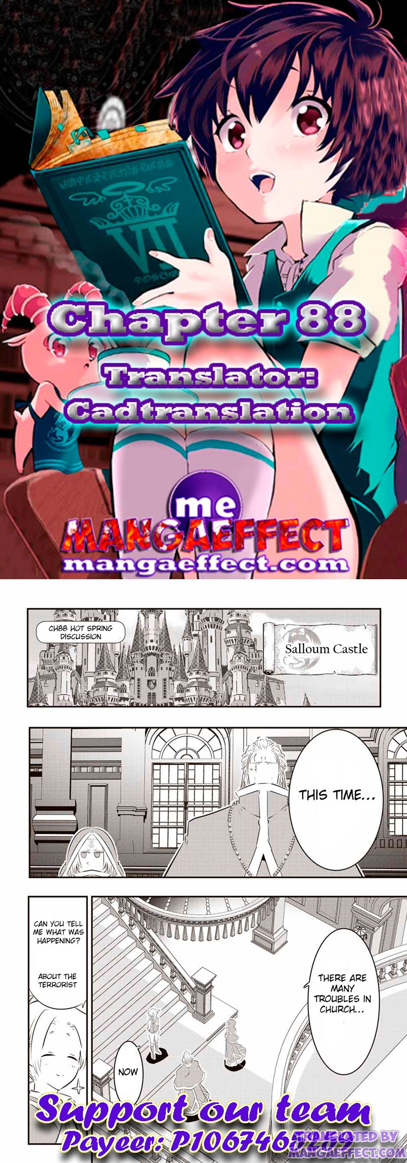 Tensei Shitara Dainana-ouji Dattanode, Kimama ni Majutsu wo Kiwamemasu chapter 88 page 1