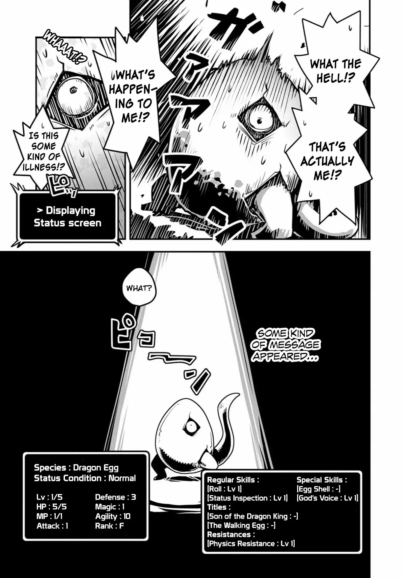 Tensei Shitara Dragon no Tamago Datta - Saikyou Igai Mezasa Nee chapter 1 page 6