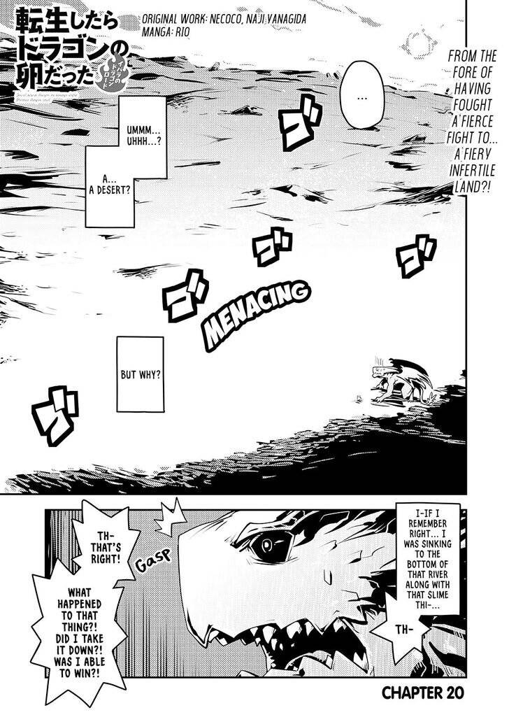 Tensei Shitara Dragon no Tamago Datta - Saikyou Igai Mezasa Nee chapter 20 page 1