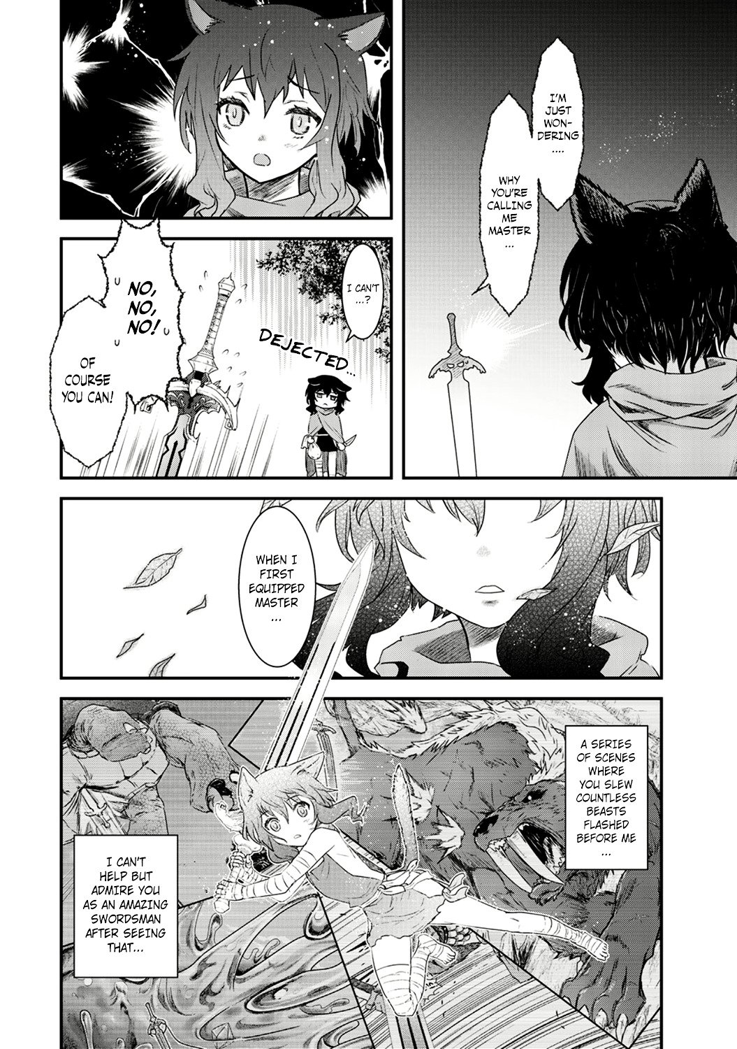 Tensei Shitara Ken deshita chapter 3 page 4