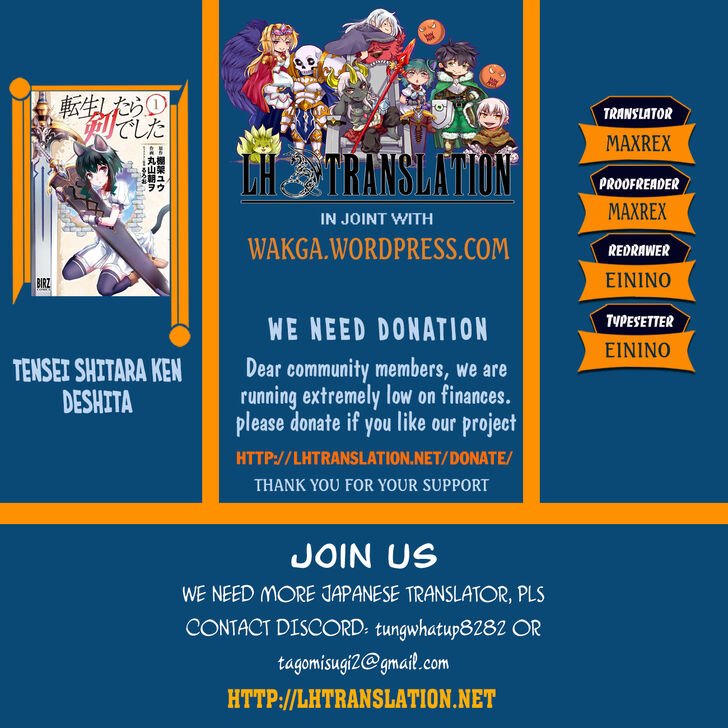Tensei Shitara Ken deshita chapter 30 page 1
