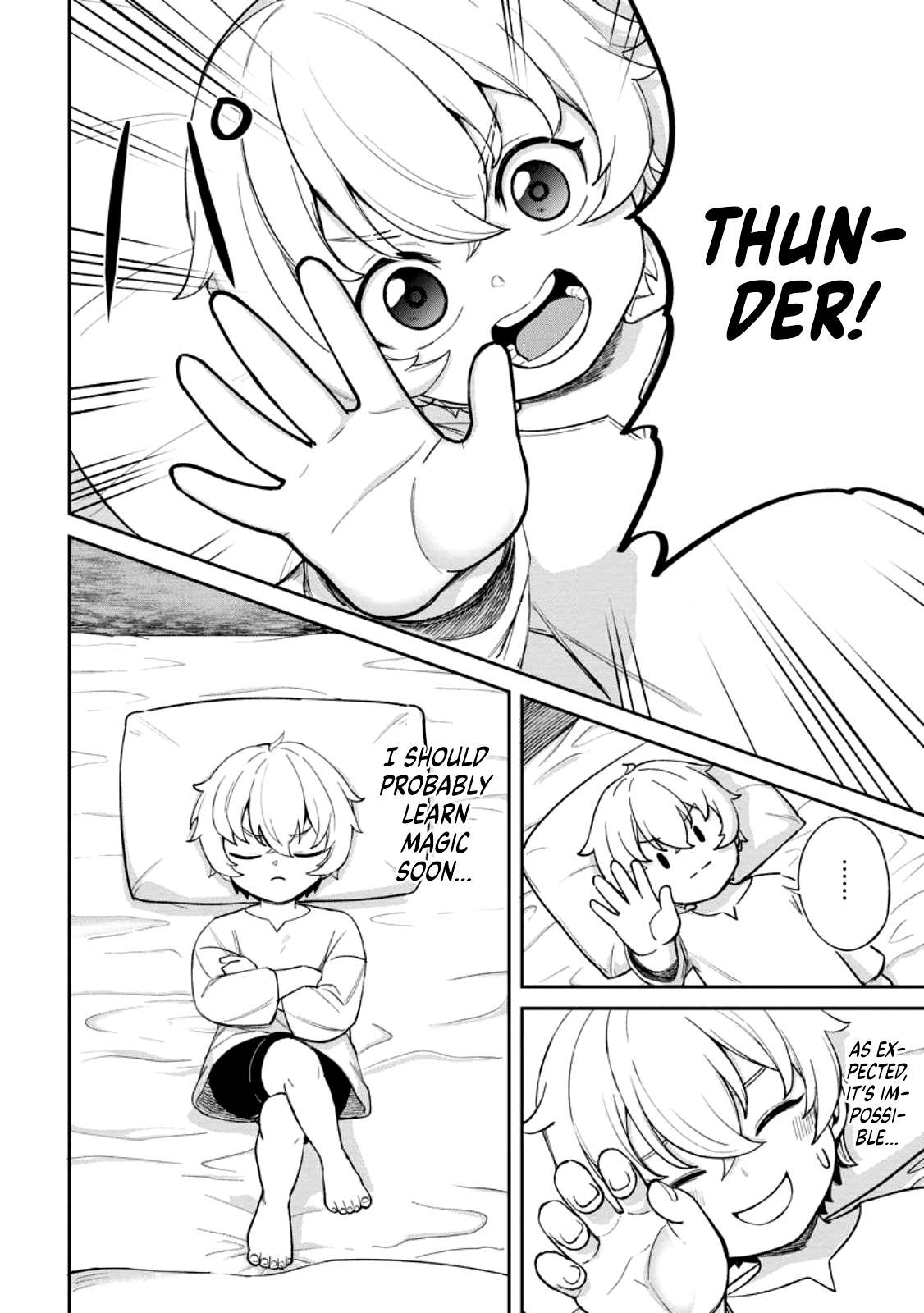 Tensei Shitara Sainou ga Atta Ken ~Isekai Itte mo Doryoku Suru~ chapter 1.3 page 2