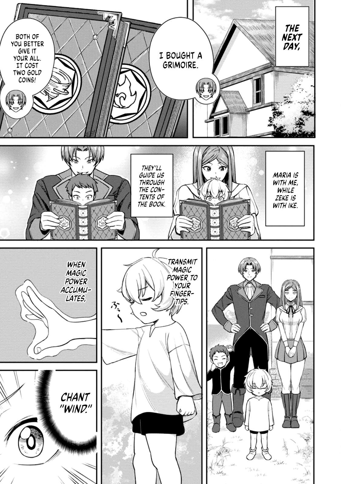 Tensei Shitara Sainou ga Atta Ken ~Isekai Itte mo Doryoku Suru~ chapter 1.3 page 9