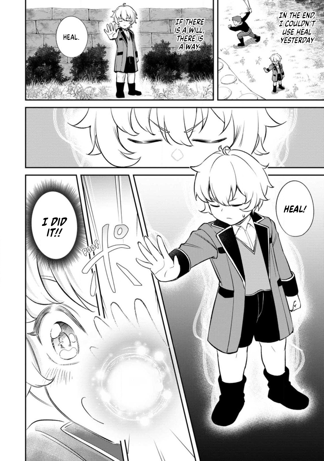 Tensei Shitara Sainou ga Atta Ken ~Isekai Itte mo Doryoku Suru~ chapter 2.1 page 8