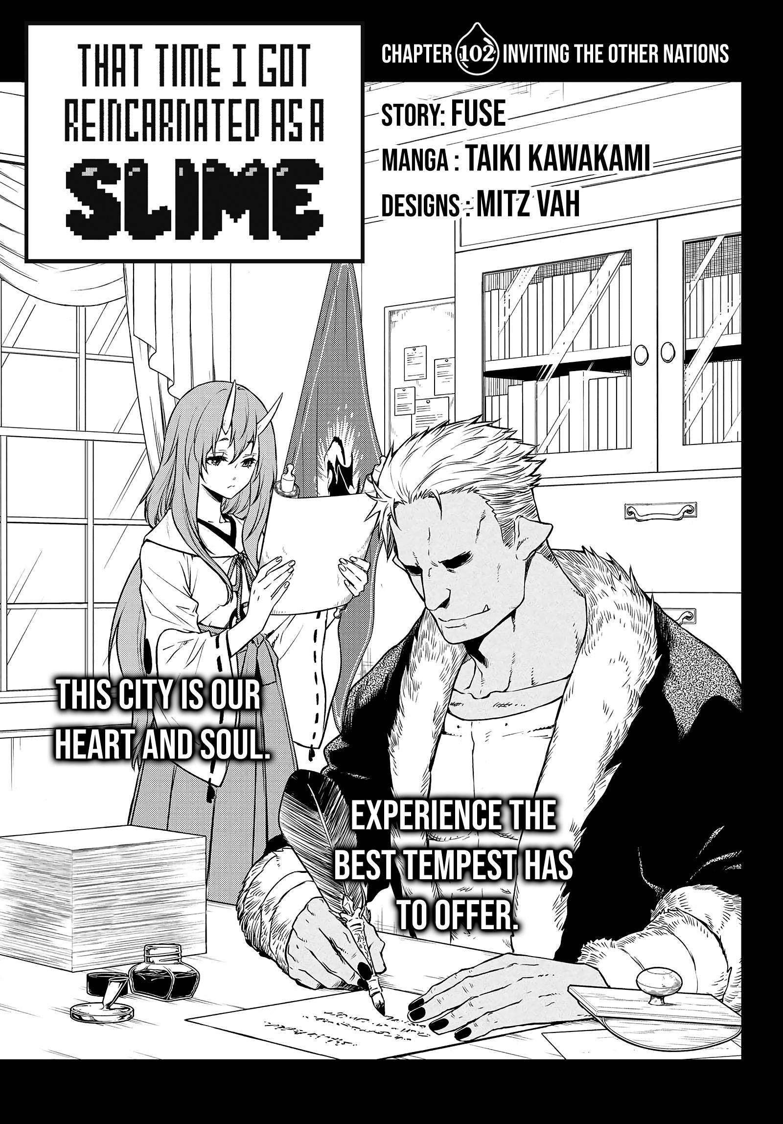 Tensei Shitara Slime Datta Ken chapter 102 page 1
