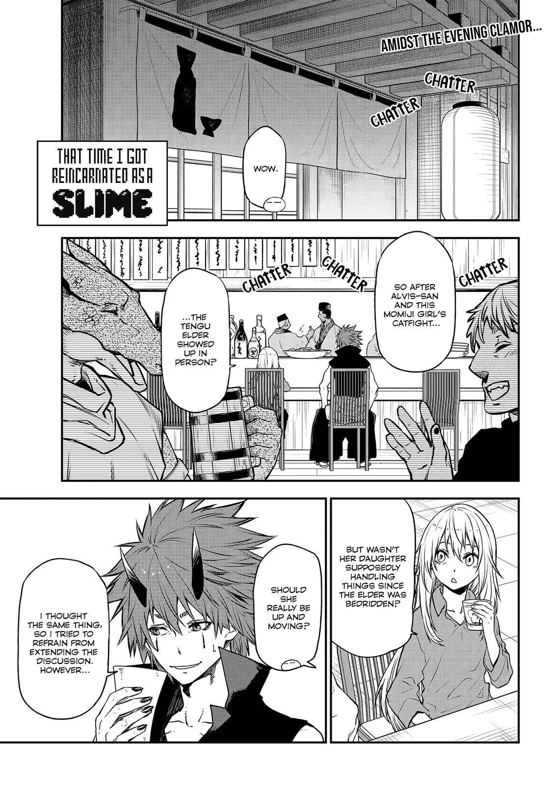 Tensei Shitara Slime Datta Ken chapter 105 page 1