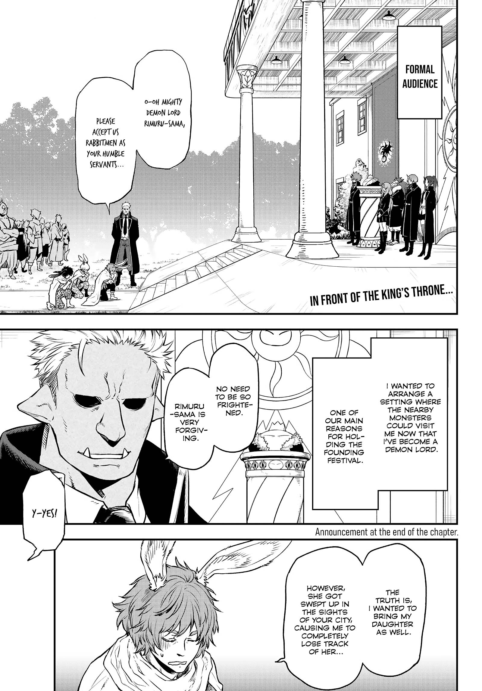 Tensei Shitara Slime Datta Ken chapter 106 page 1