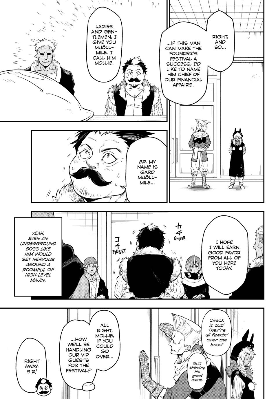 Tensei Shitara Slime Datta Ken chapter 107 page 1