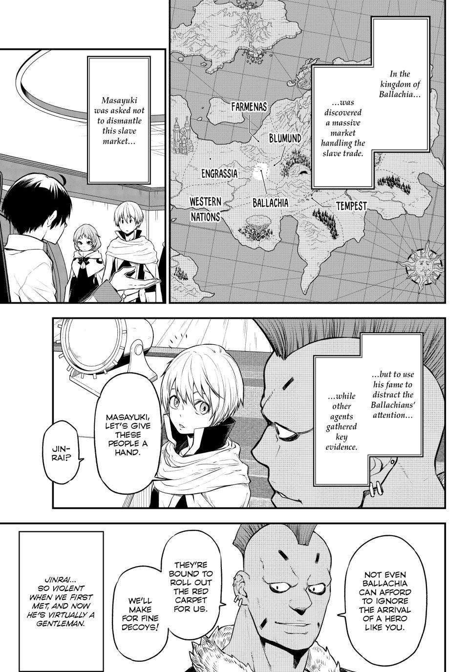 Tensei Shitara Slime Datta Ken chapter 108 page 1