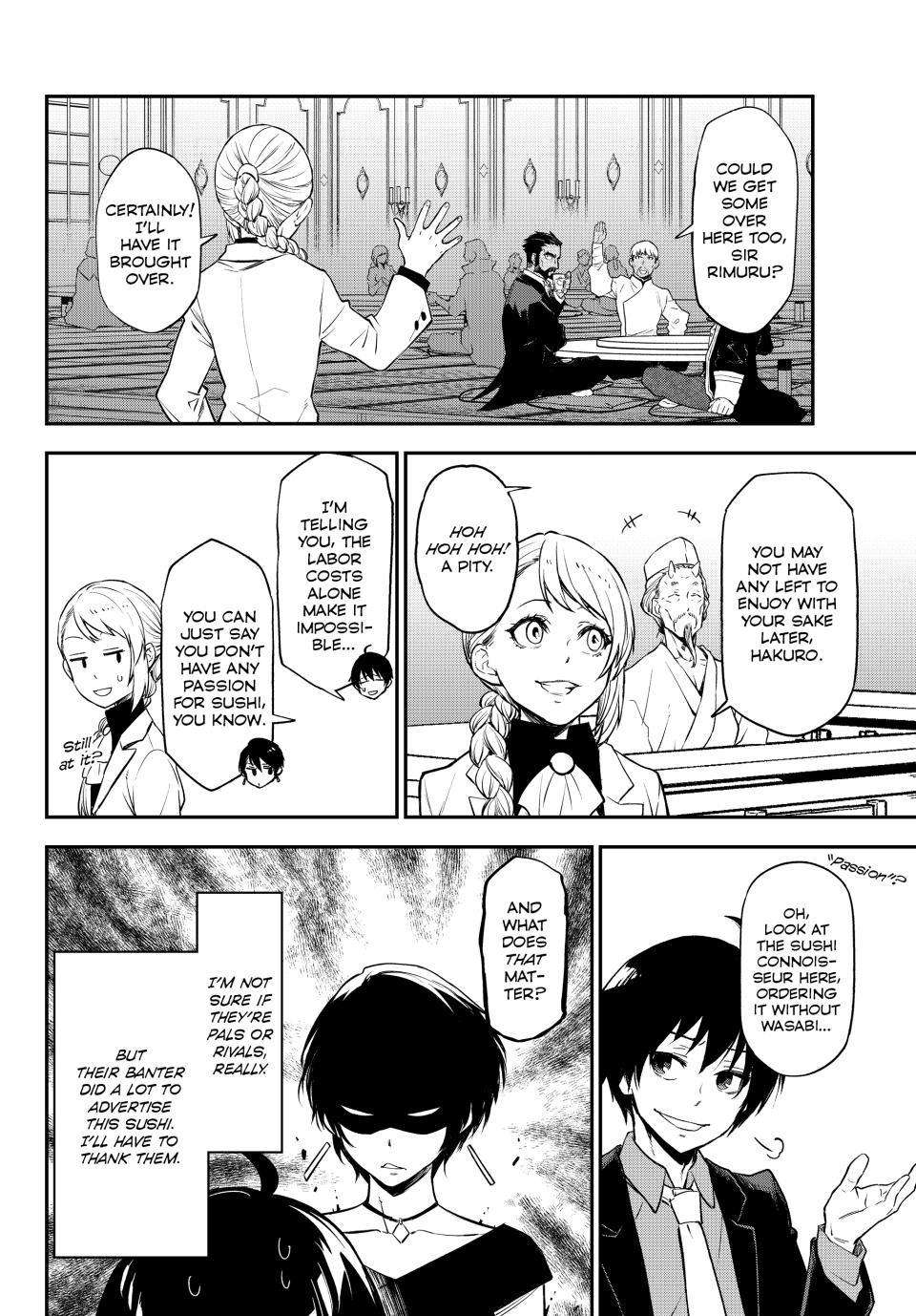 Tensei Shitara Slime Datta Ken chapter 110 page 14