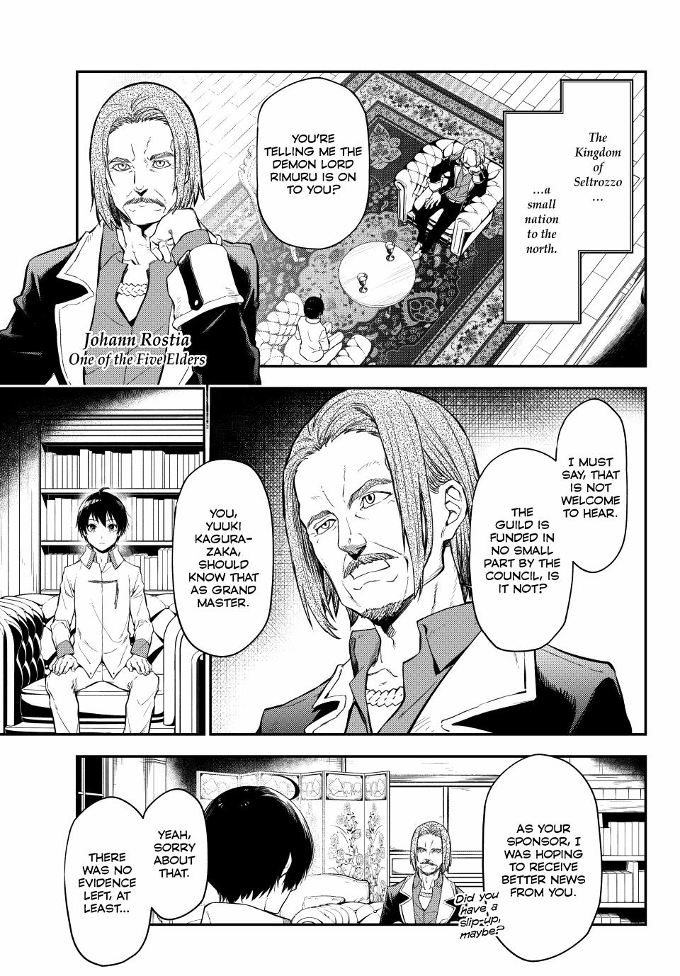 Tensei Shitara Slime Datta Ken chapter 121 page 1