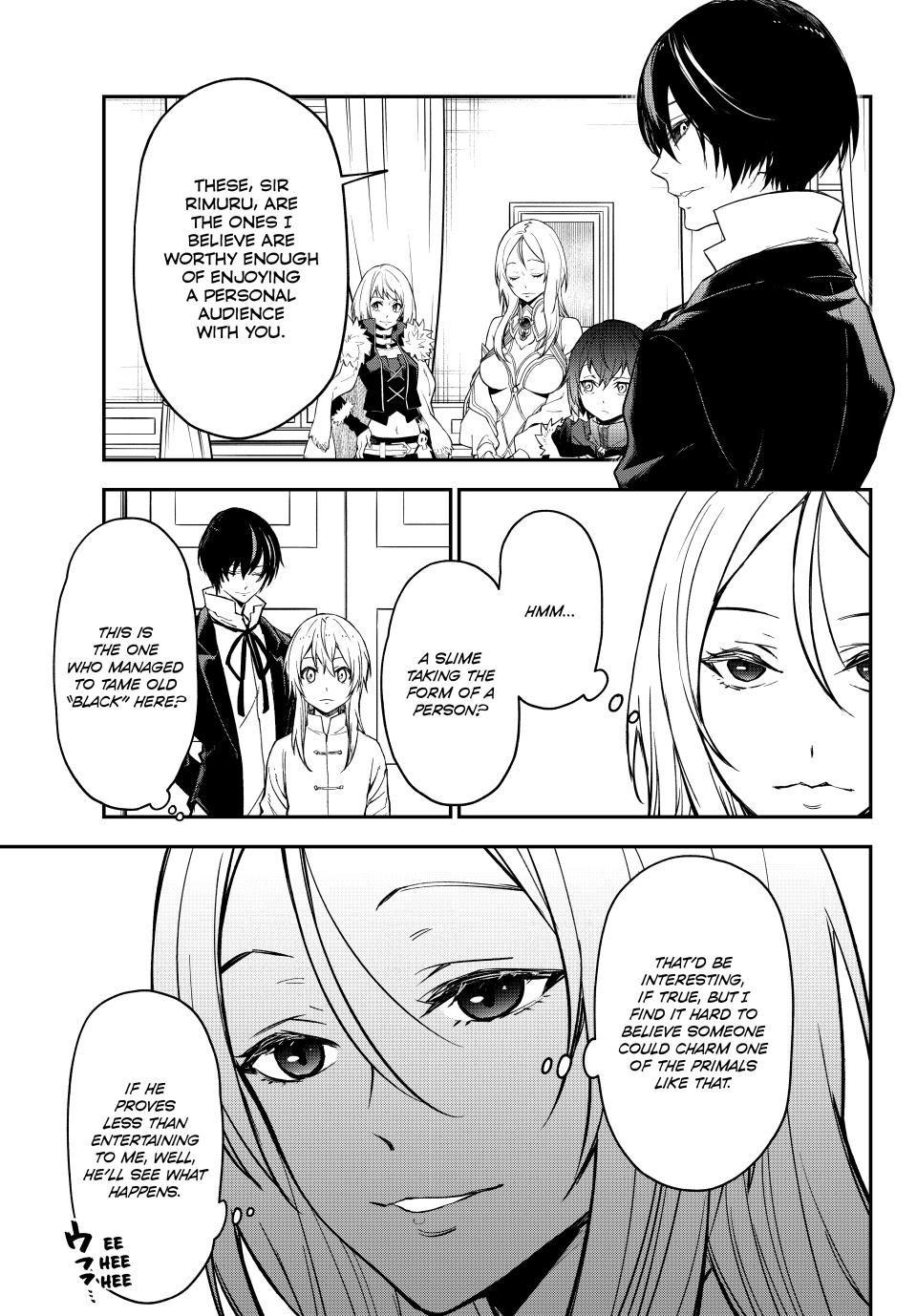 Tensei Shitara Slime Datta Ken chapter 135 page 1