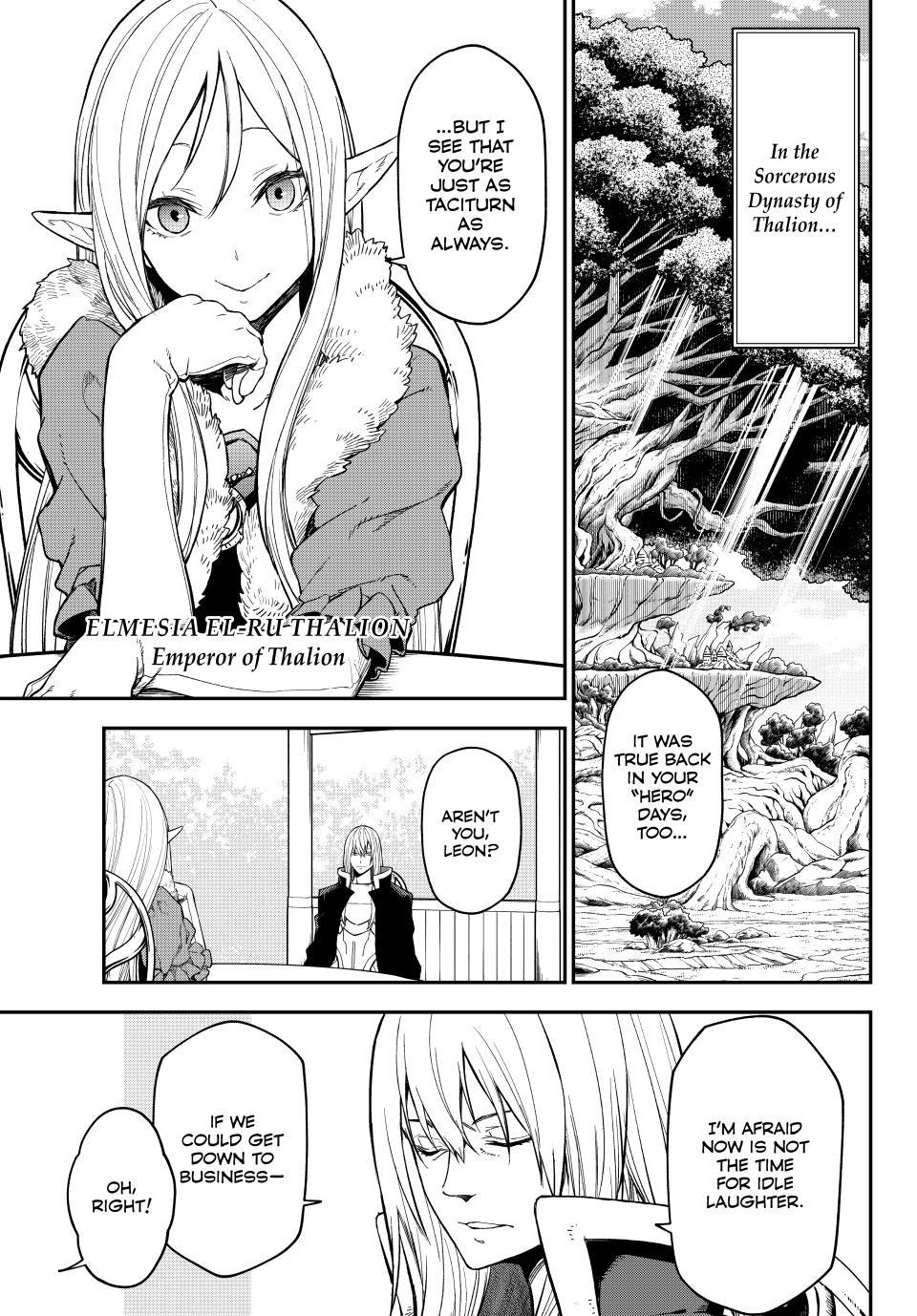 Tensei Shitara Slime Datta Ken chapter 138 page 1