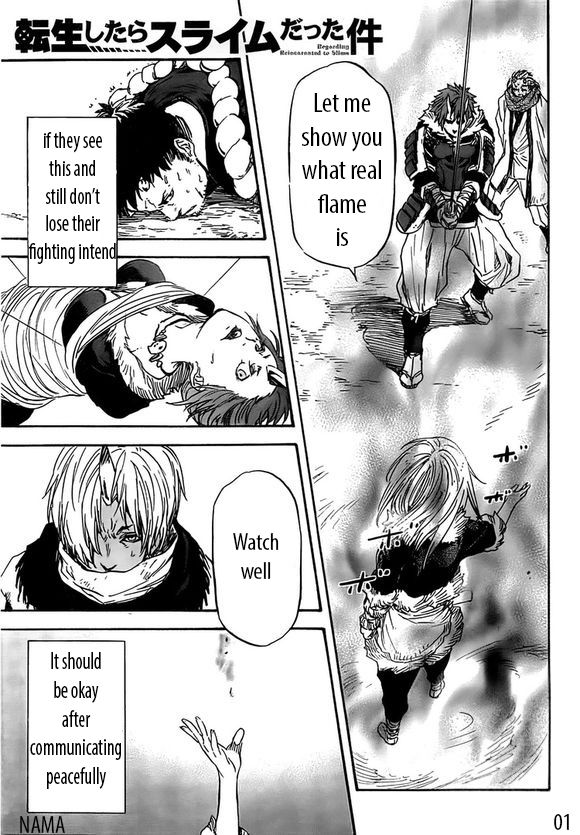 Tensei Shitara Slime Datta Ken chapter 14 page 1