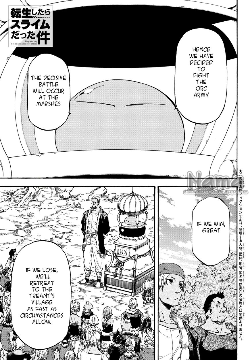 Tensei Shitara Slime Datta Ken chapter 19 page 1