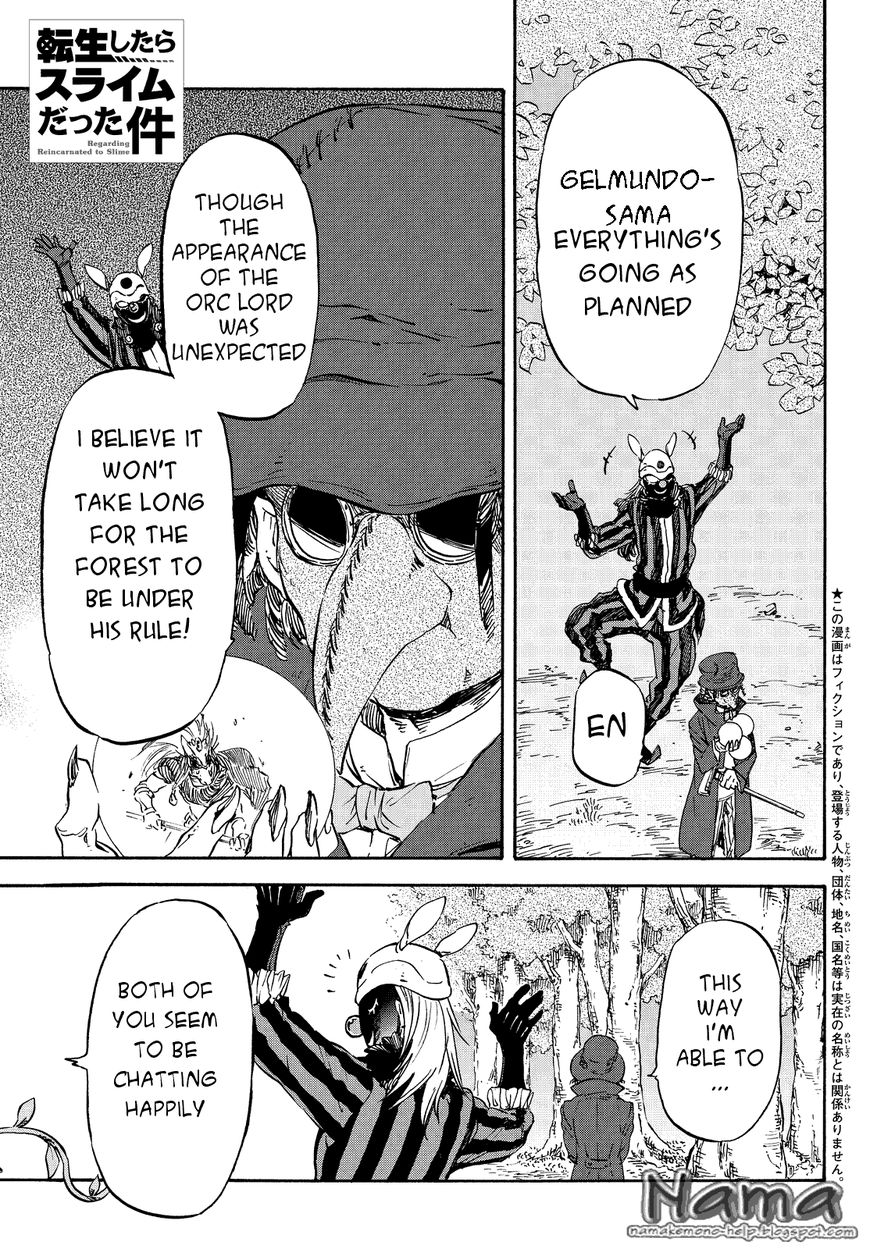 Tensei Shitara Slime Datta Ken chapter 21 page 1