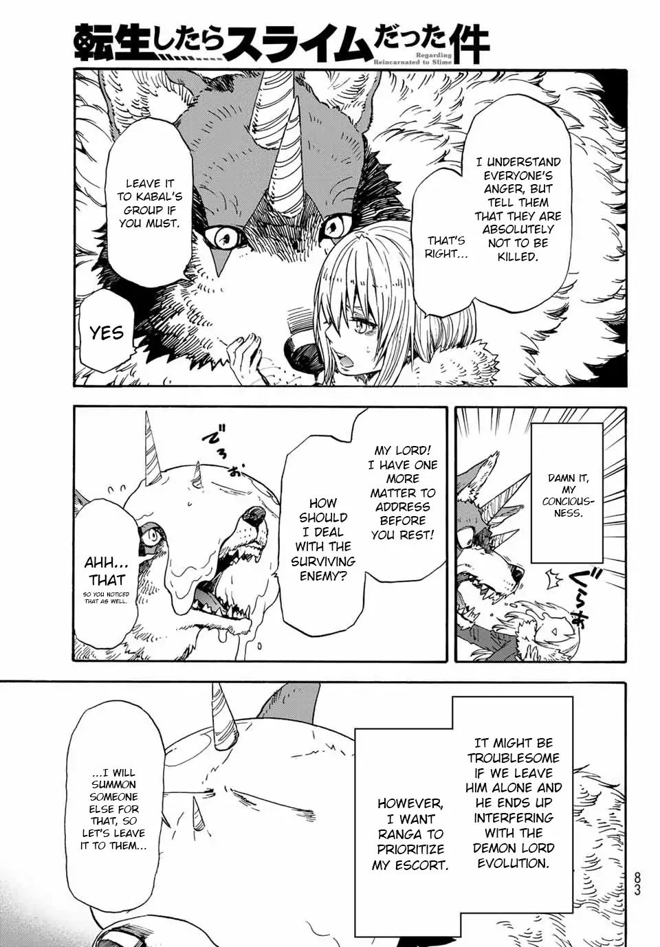 Tensei Shitara Slime Datta Ken chapter 67 page 7