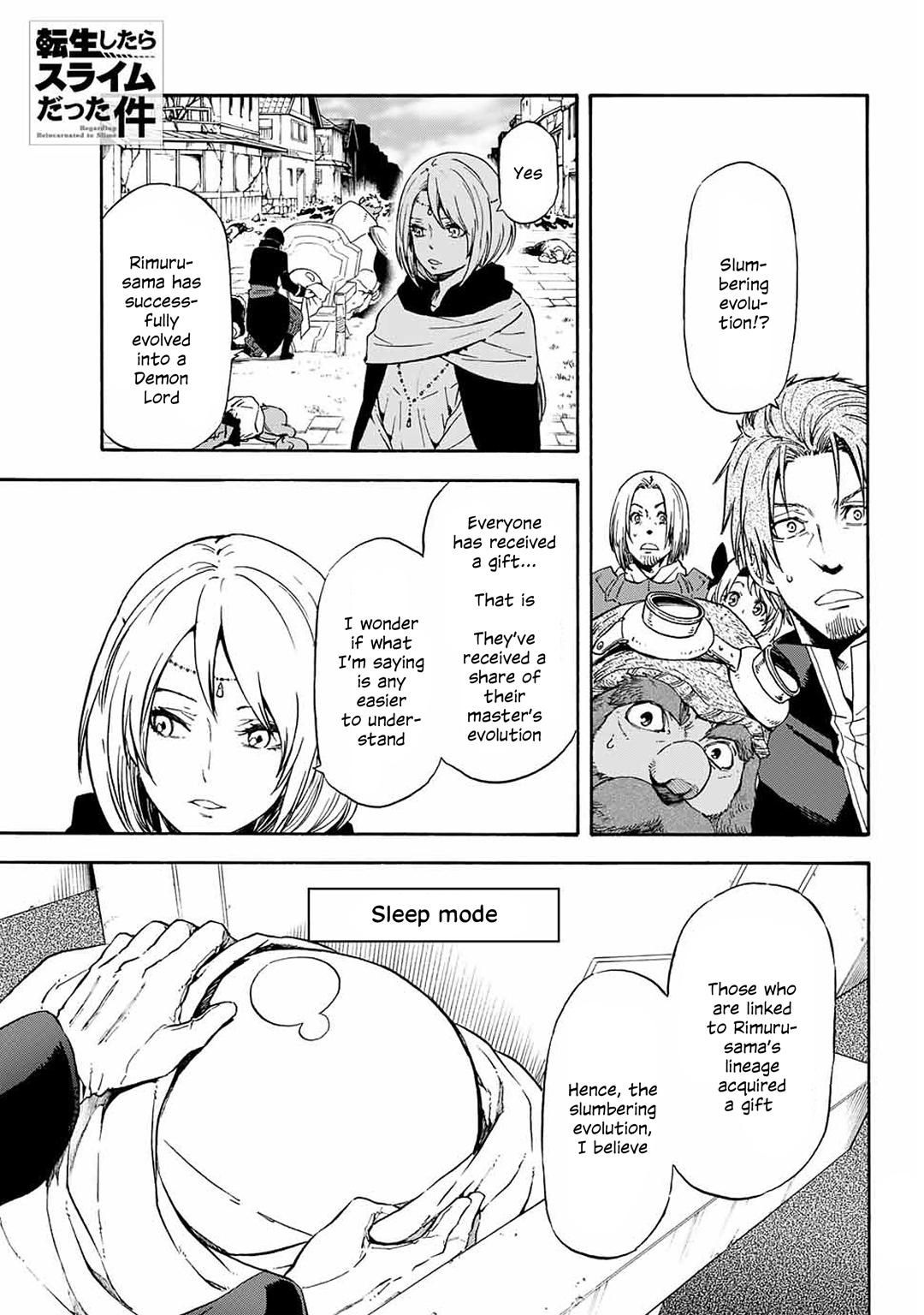 Tensei Shitara Slime Datta Ken chapter 69 page 1