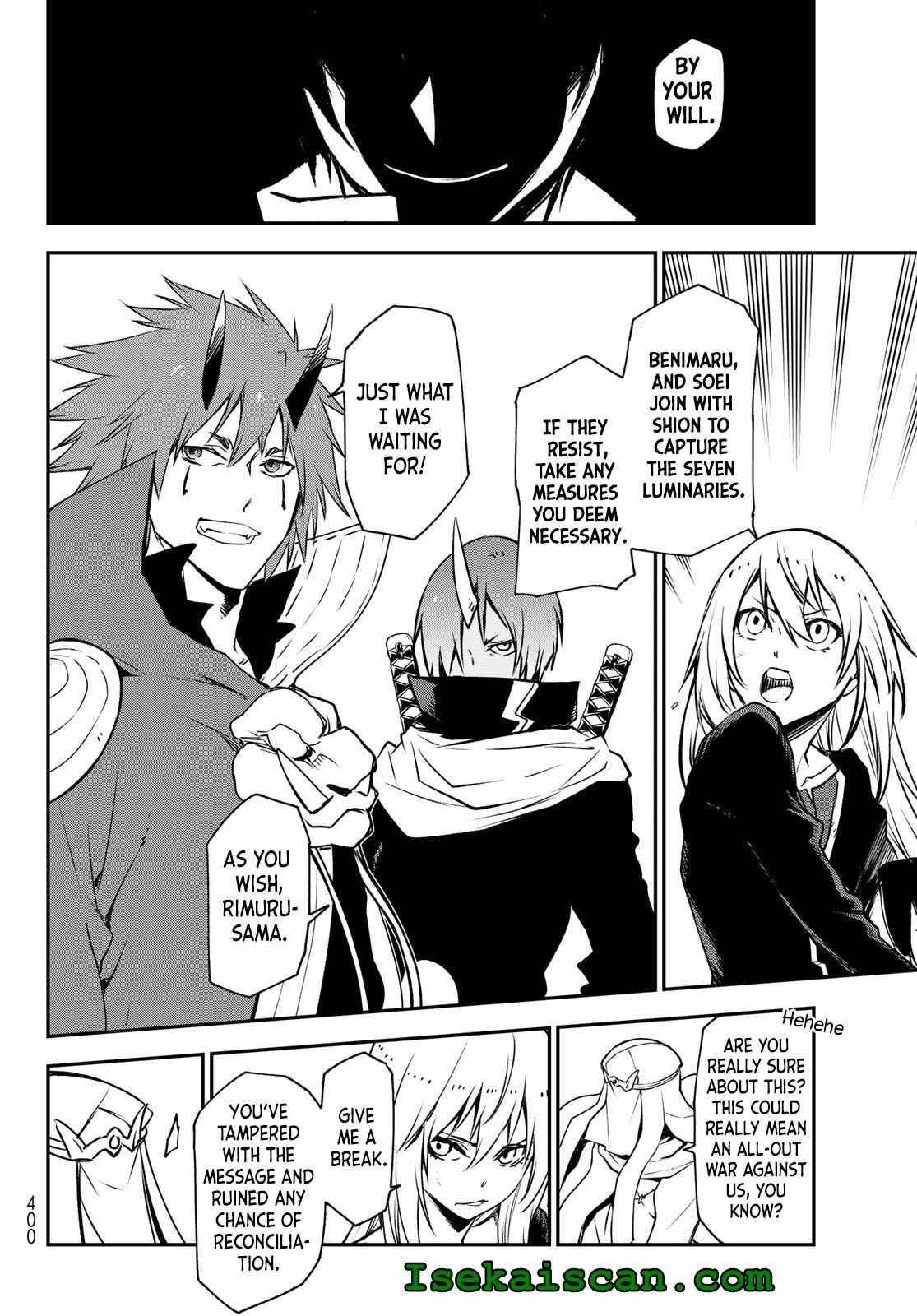 Tensei Shitara Slime Datta Ken chapter 96 page 12