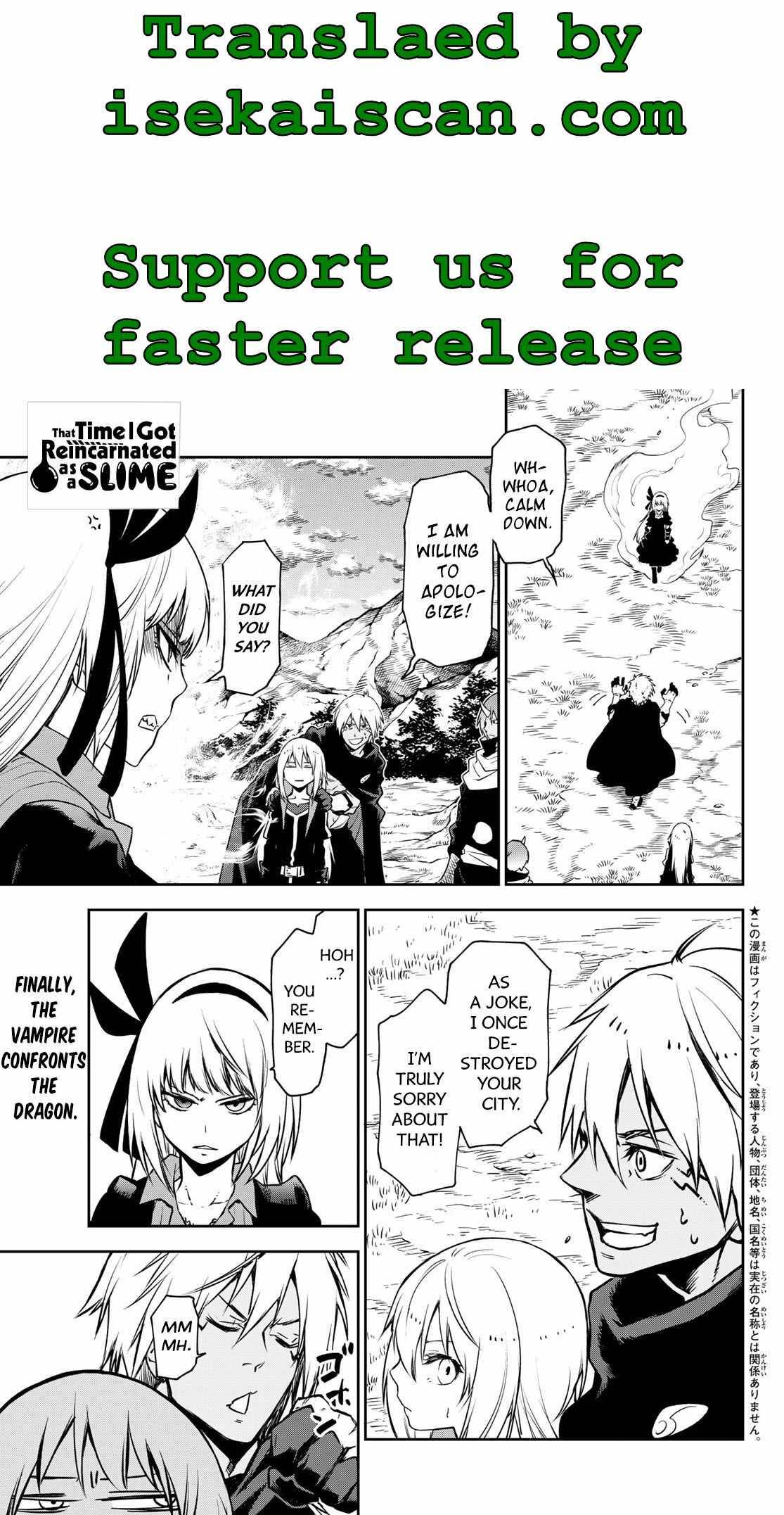 Tensei Shitara Slime Datta Ken chapter 98 page 1