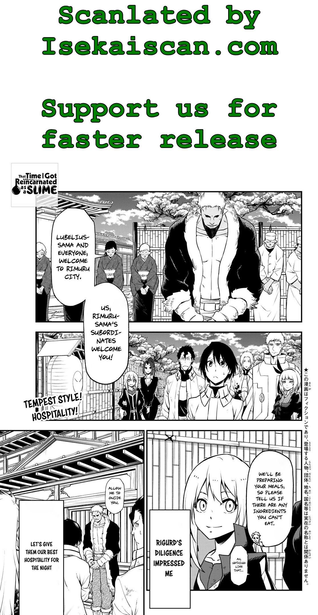 Tensei Shitara Slime Datta Ken chapter 99 page 1