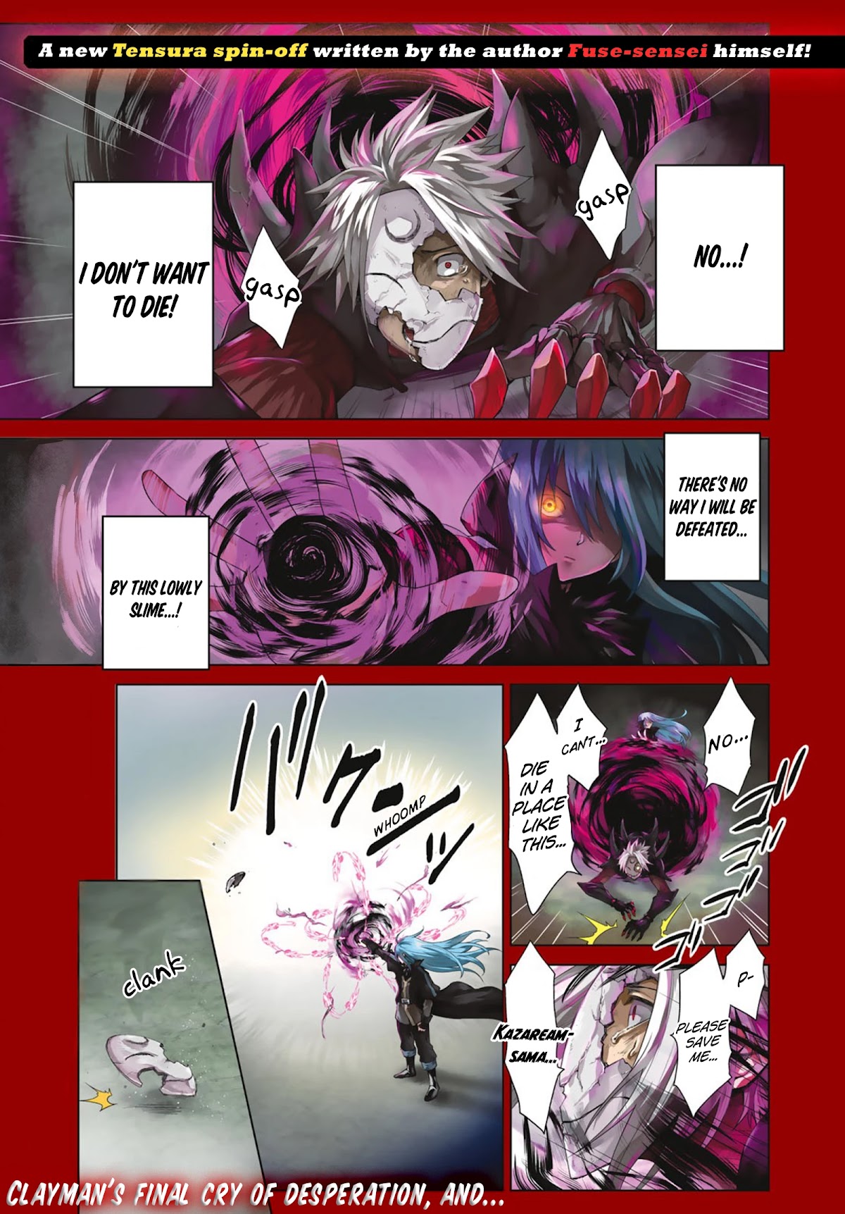 Tensei Shitara Slime Datta Ken: Clayman Revenge chapter 1 page 1