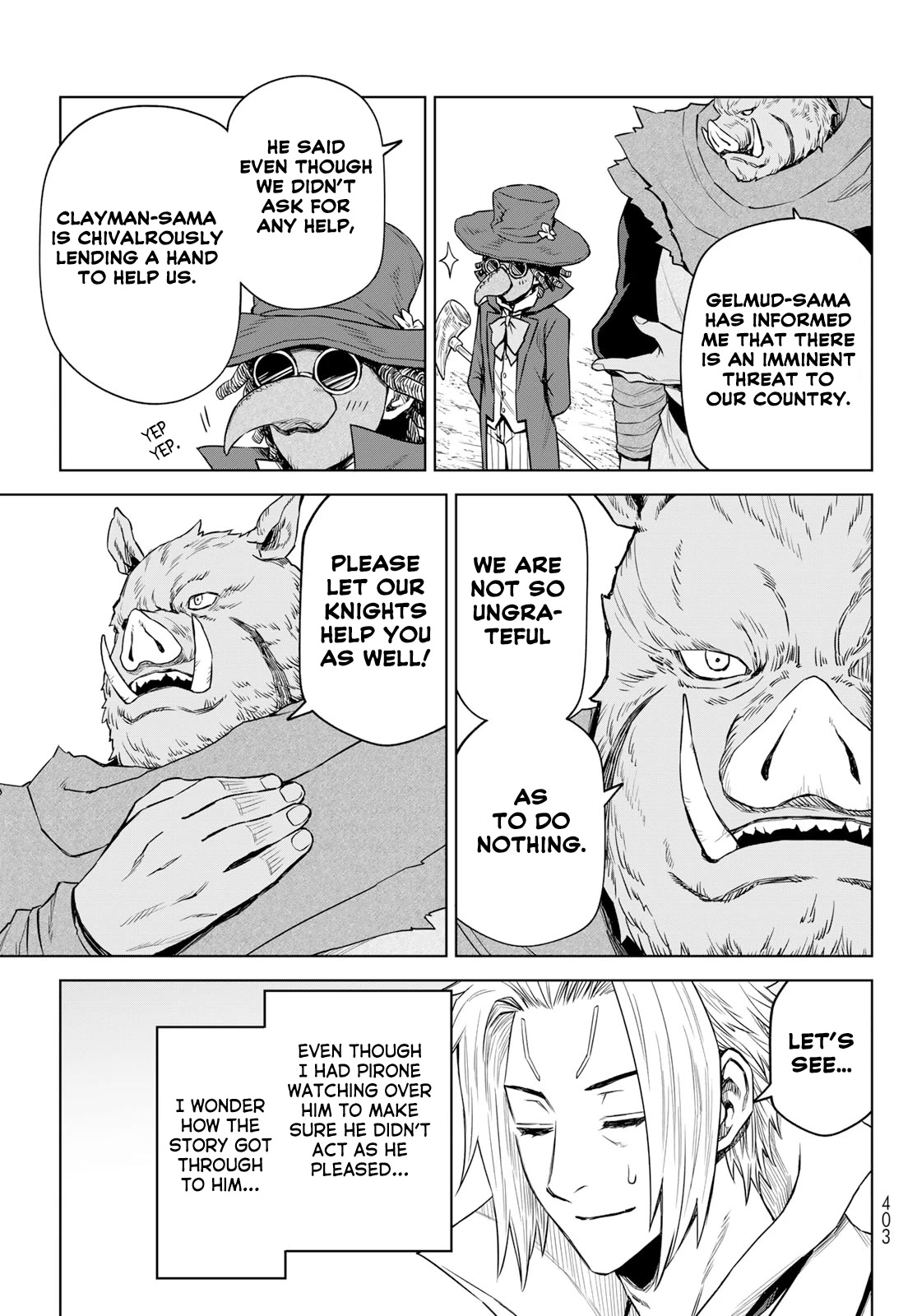 Tensei Shitara Slime Datta Ken: Clayman Revenge chapter 11 page 7