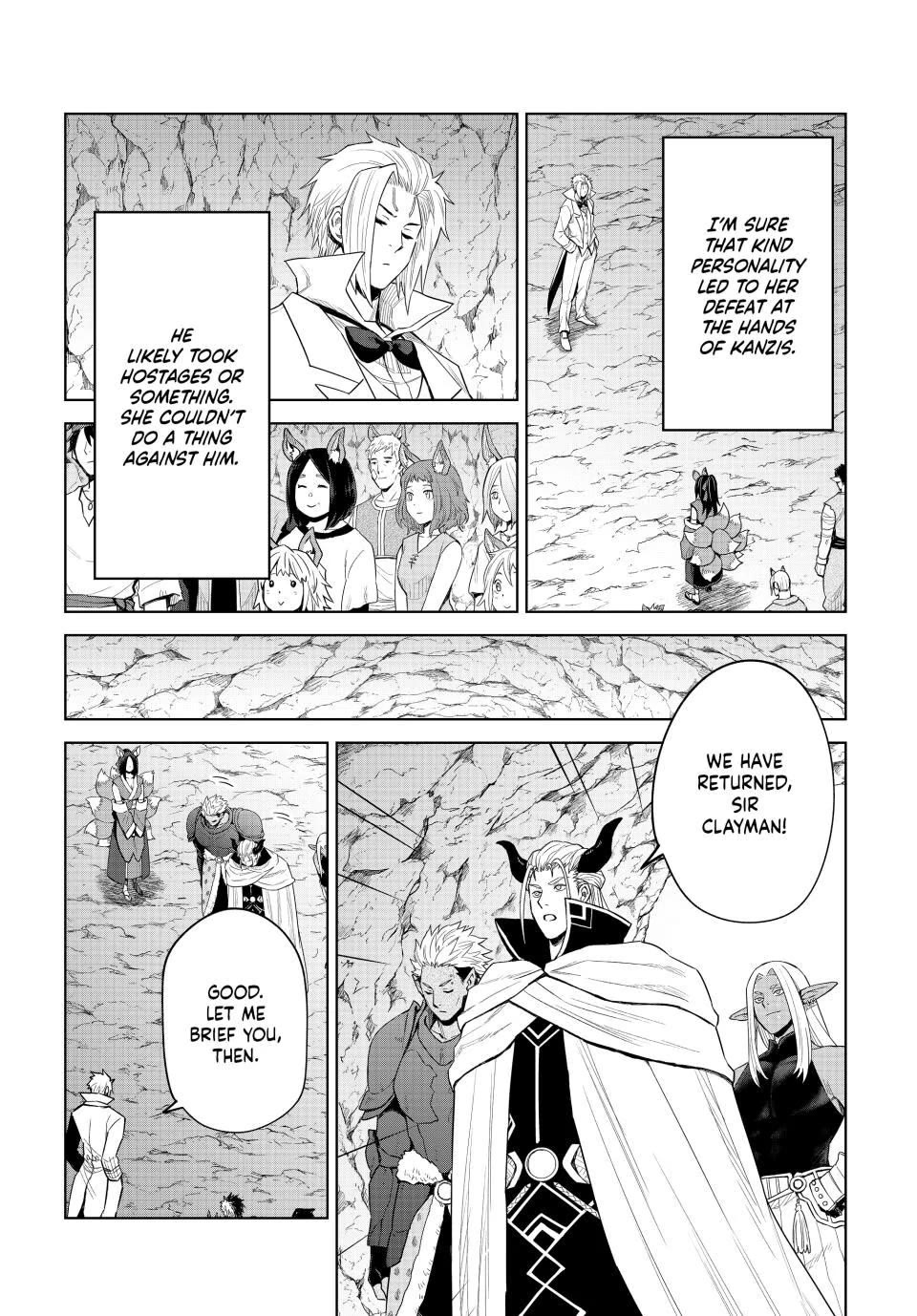 Tensei Shitara Slime Datta Ken: Clayman Revenge chapter 32 page 3