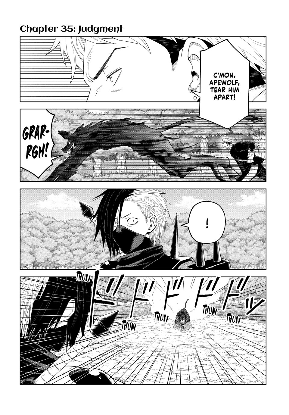 Tensei Shitara Slime Datta Ken: Clayman Revenge chapter 35 page 1