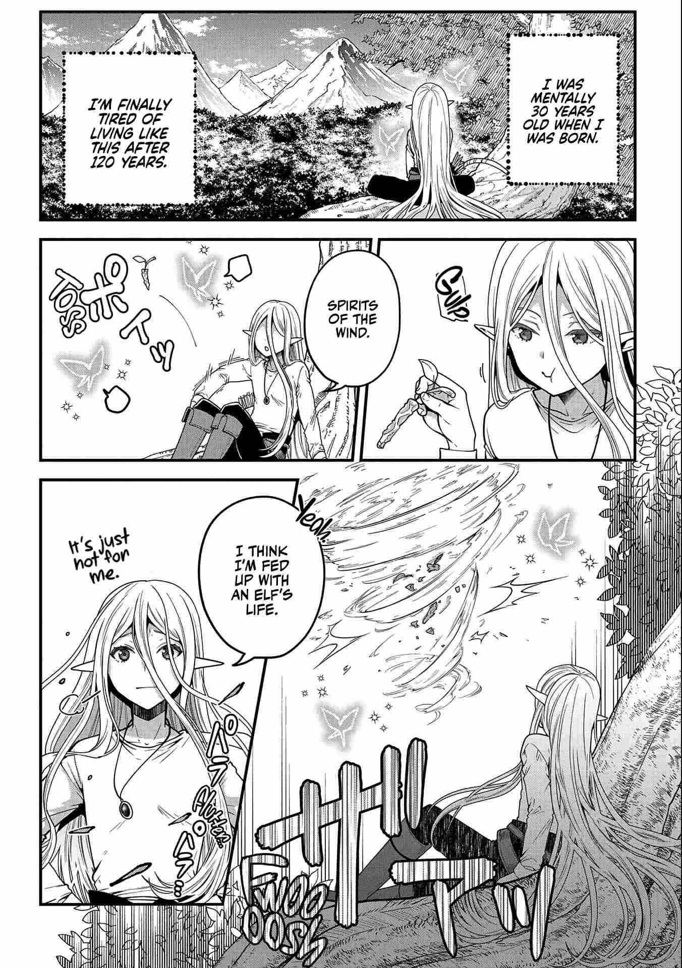 Tensei Shite High Elf ni Narimashitaga, Slow Life wa 120-nen de Akimashita chapter 1 page 3