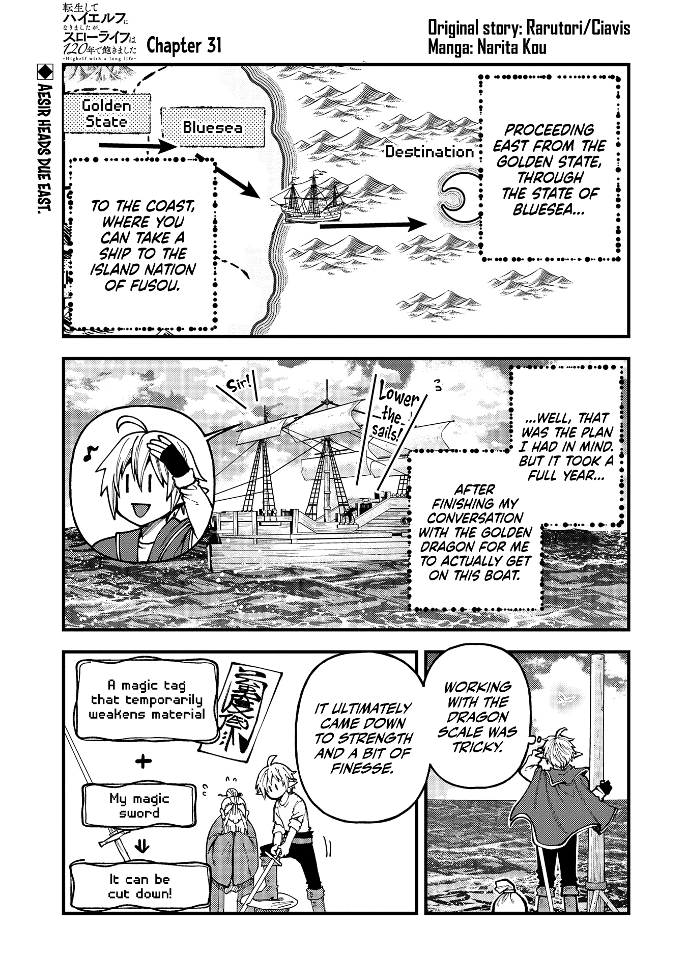 Tensei Shite High Elf ni Narimashitaga, Slow Life wa 120-nen de Akimashita chapter 31 page 2