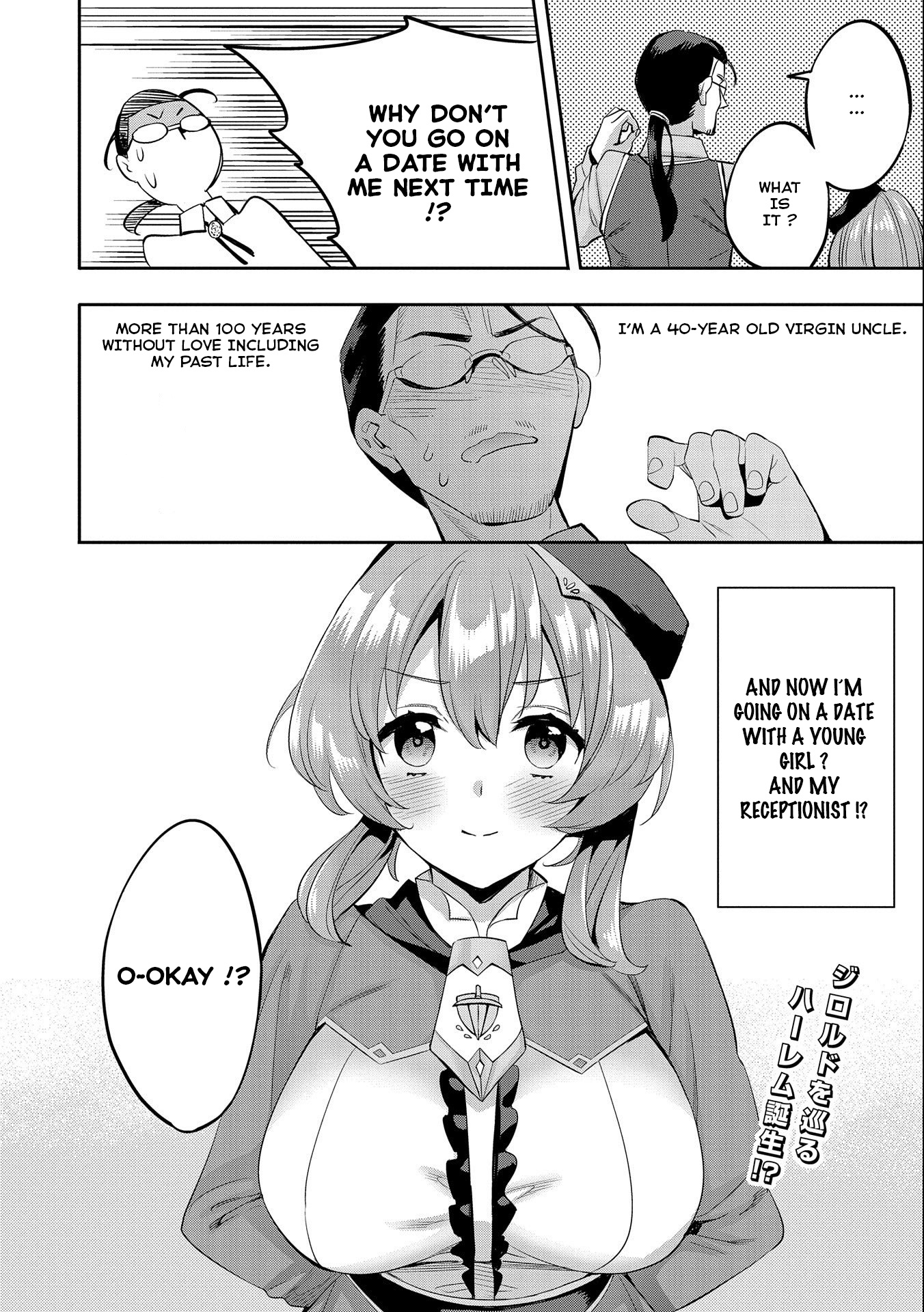 Tensei Shitekara 40-Nen. Sorosoro, Ojisan Mo Koi Ga Shitai. Nidome No Jinsei Wa Harem Route?! chapter 1 page 40