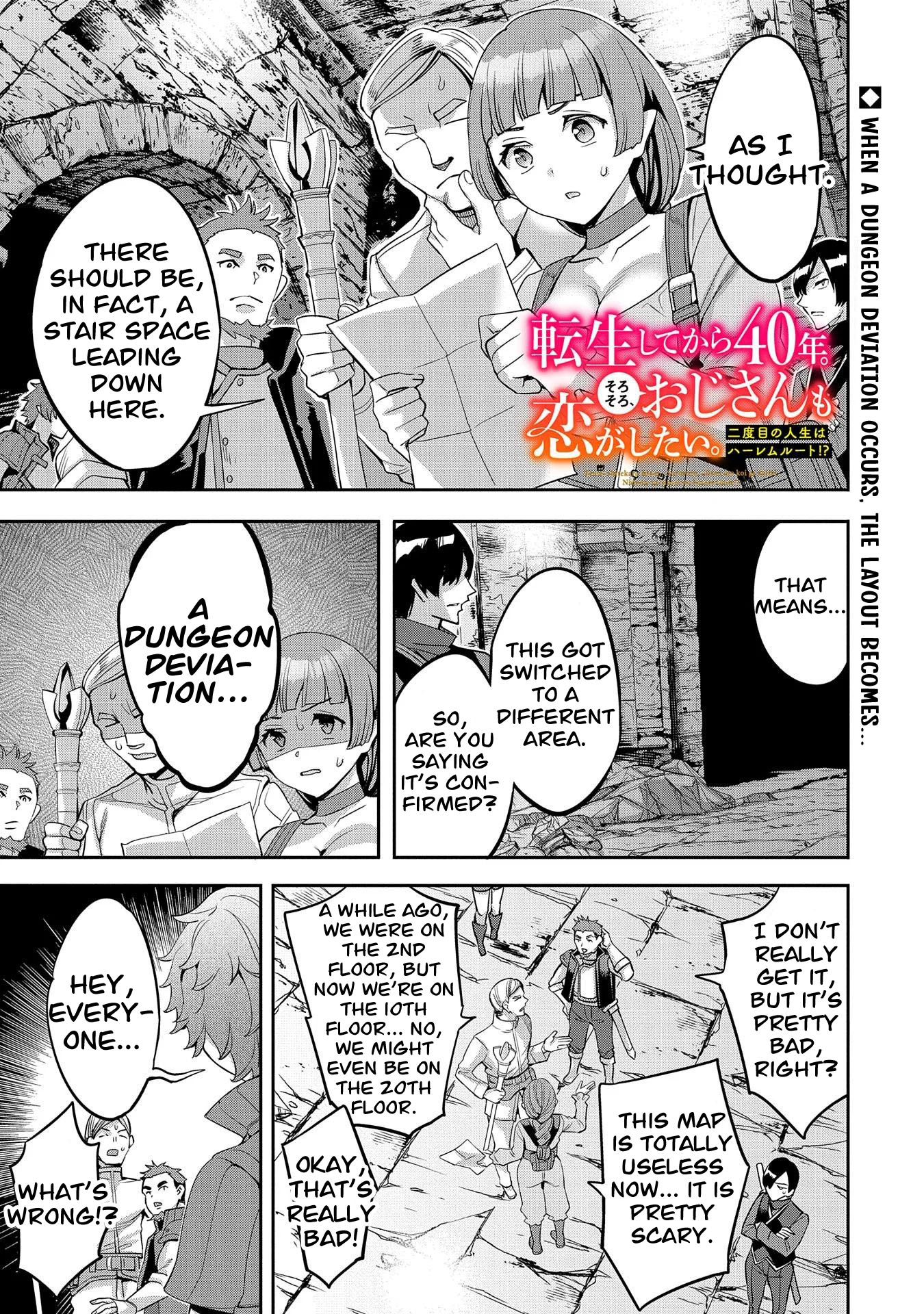 Tensei Shitekara 40-Nen. Sorosoro, Ojisan Mo Koi Ga Shitai. Nidome No Jinsei Wa Harem Route?! chapter 6 page 2