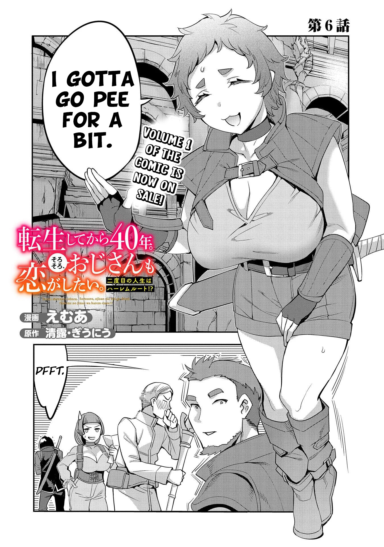 Tensei Shitekara 40-Nen. Sorosoro, Ojisan Mo Koi Ga Shitai. Nidome No Jinsei Wa Harem Route?! chapter 6 page 3