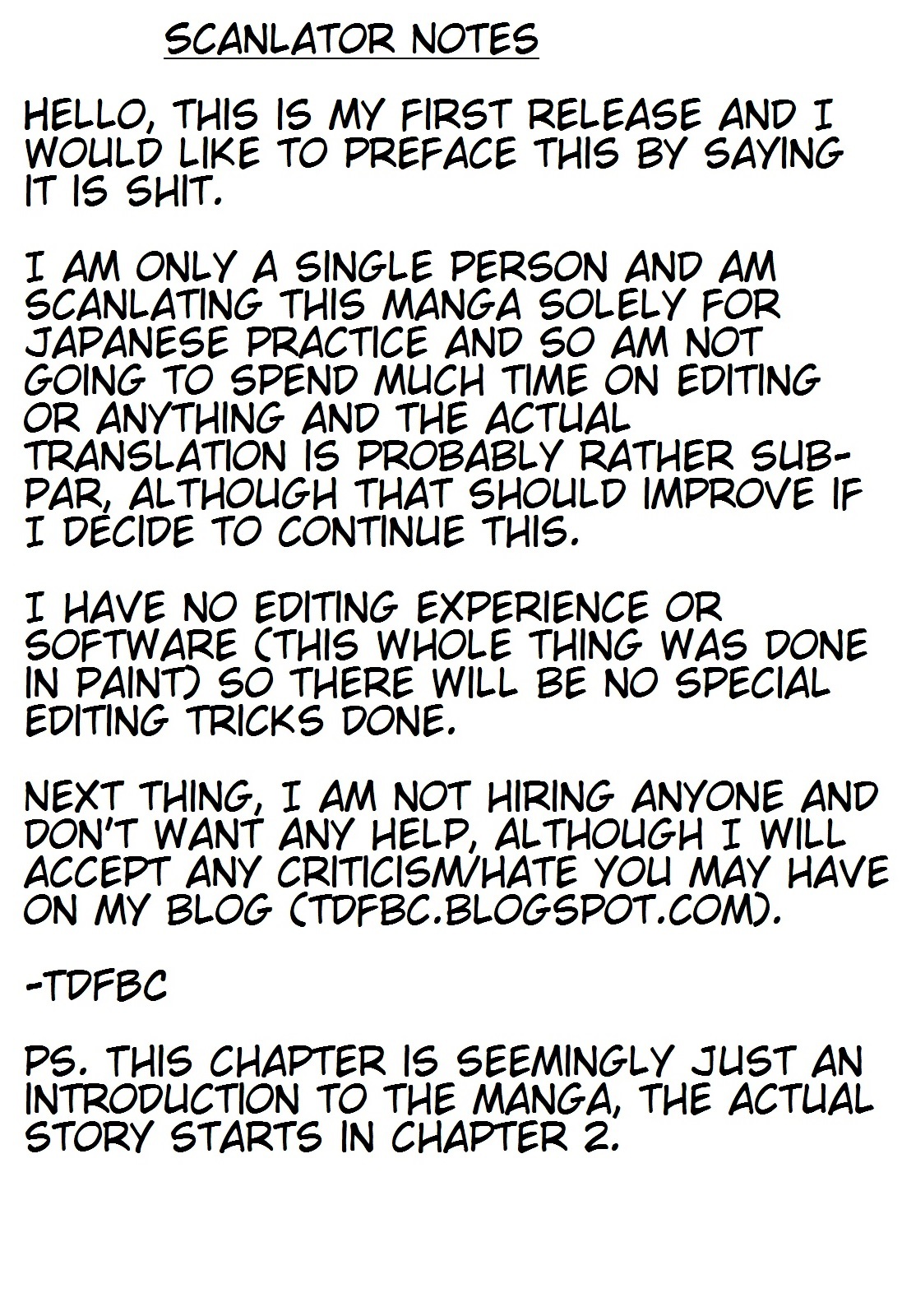 Tenshi no Drop chapter 1 page 1