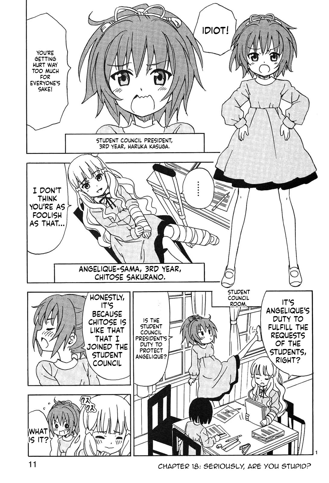 Tenshi no Drop chapter 18 page 1